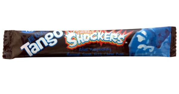 Tango Shockers Blue Raspberry 10p 11g London Chocolate 7779